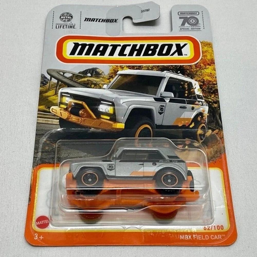 Matchbox MBX Field Car 70 Years Special Edition Silver 1:64‎ Die-cast NIP 2024